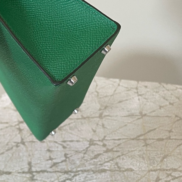 BNIB full set Kelly II mini sellier cactus with palladium hardware. - Picture 6 of 6